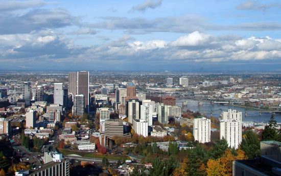 Portland skyline