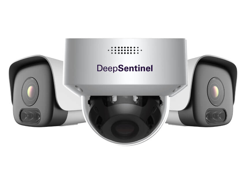 Deep Sentinel PoE Cameras - Bullet and Dome