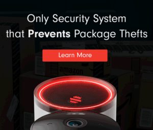 Only Security System that Prevents Package Thefts