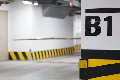 parking lot inside