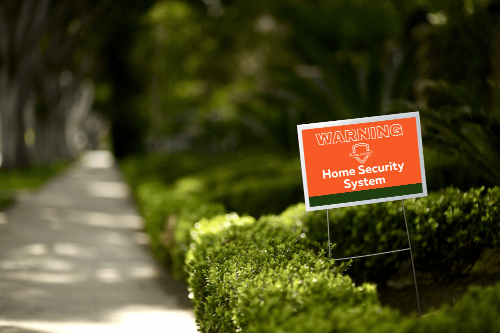 Do Security Yard Signs Actually Deter Crime