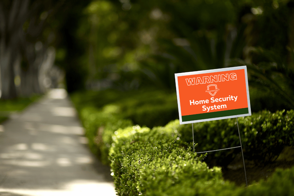 Do Security Yard Signs Actually Deter Crime? Deep Sentinel