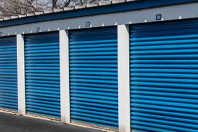 self storage with garage doors