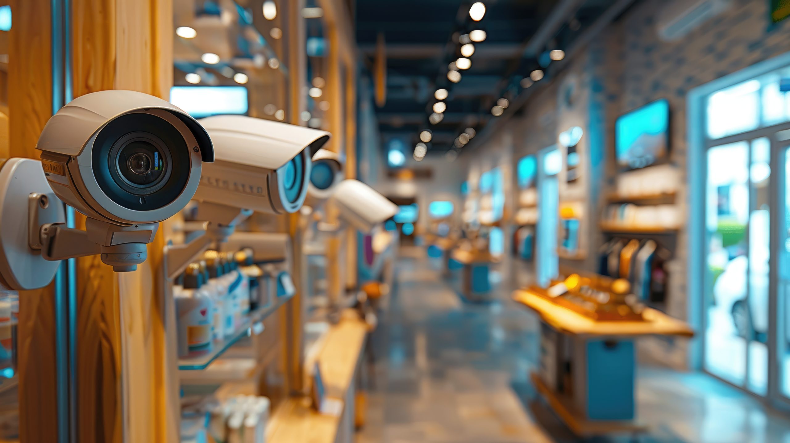 Downloaded Store with a lot of security cameras for sale